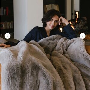 Cozy Earth Cuddle Blanket Dove Grey